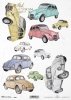 stare samochody, samochód, Citroen 2cv, Volkswagen, motoryzacja, Magda Stanczew, R885, old cars, car, alte Autos, Auto, coches antiguos, coche 